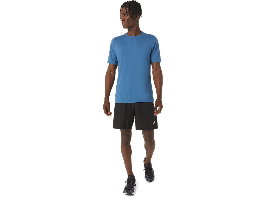 Calções Asics 7in 2 In 1 Masculino Pretas Pretas | 6731-DIUOH