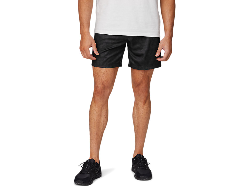 Calções Asics 7in Knit Treino Masculino Pretas | 3261-RMVSX