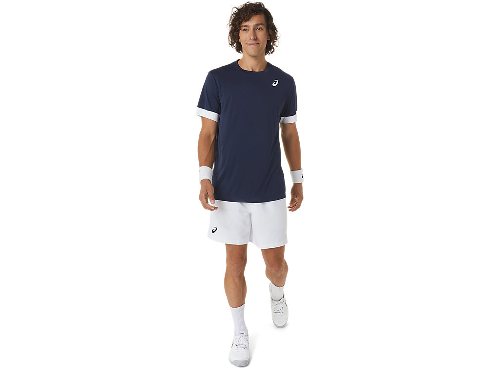 Calções Asics Court 7in Masculino Branco | 5170-JWZHS