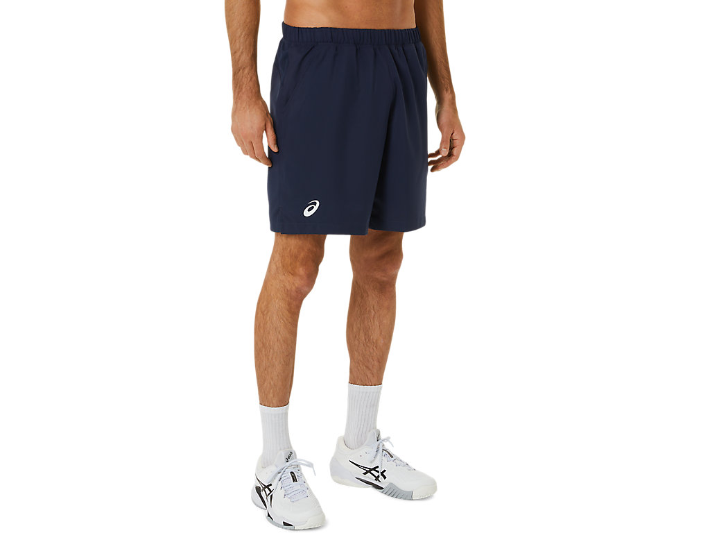 Calções Asics Court 9in Masculino Azuis Escuro | 3025-QHVIR