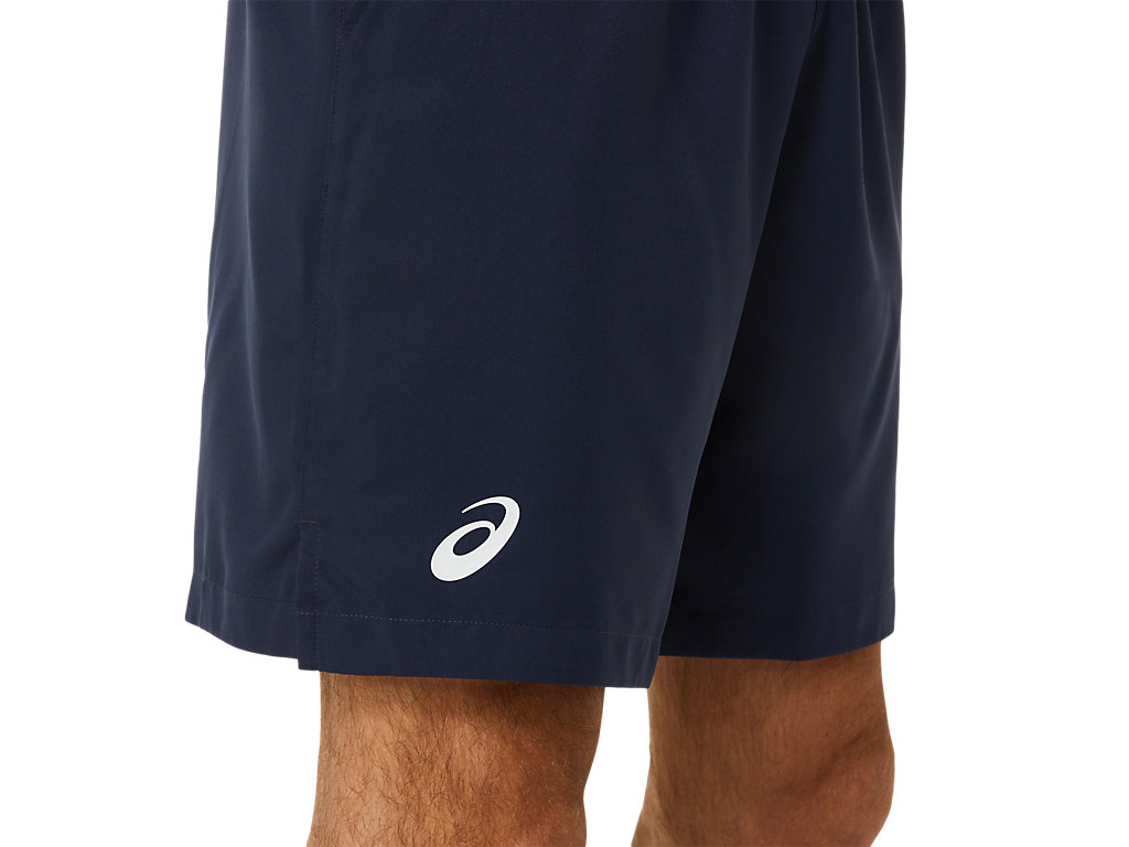 Calções Asics Court 9in Masculino Azuis Escuro | 3025-QHVIR