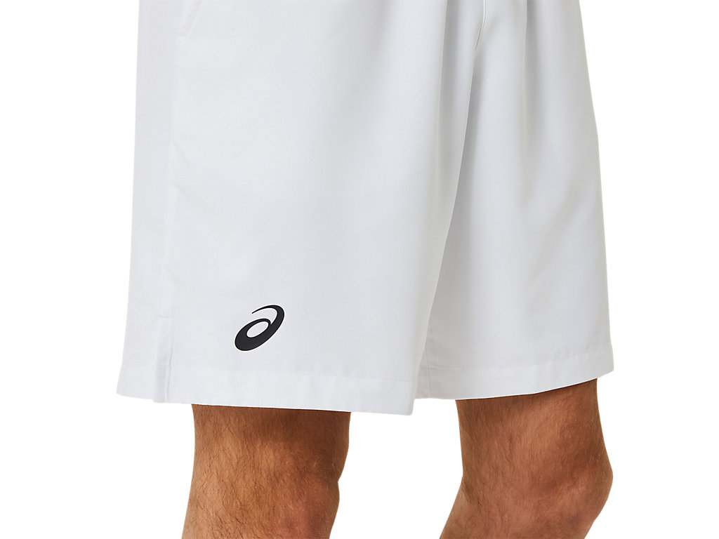 Calções Asics Court 9in Masculino Branco | 7163-VINFC