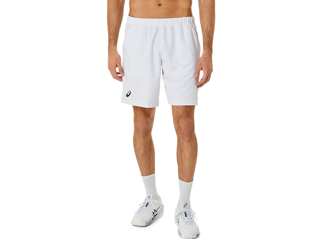 Calções Asics Court 9in Masculino Branco | 7163-VINFC