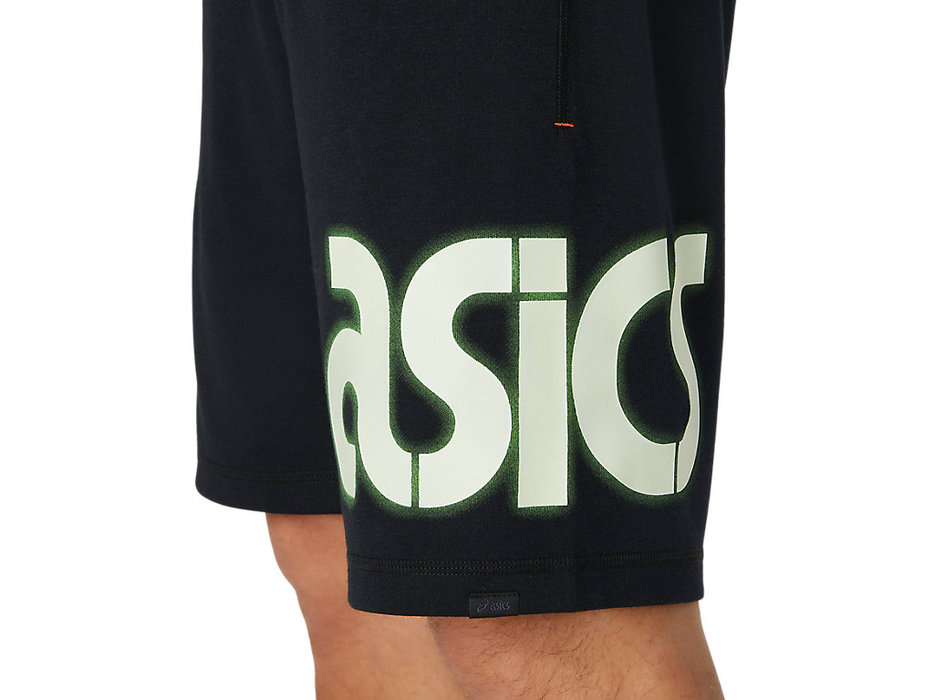 Calções Asics Curta Masculino Pretas | 7134-PAEOJ