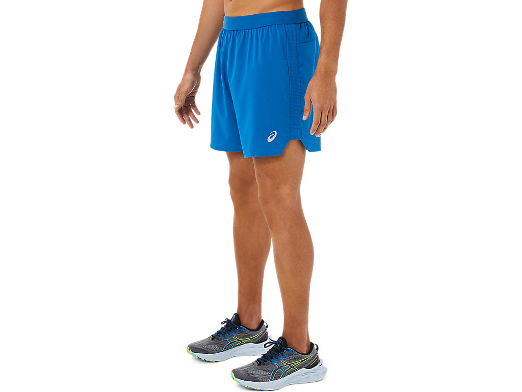 Calções Asics Estrada 7in Masculino Azuis | 0967-VEXGM