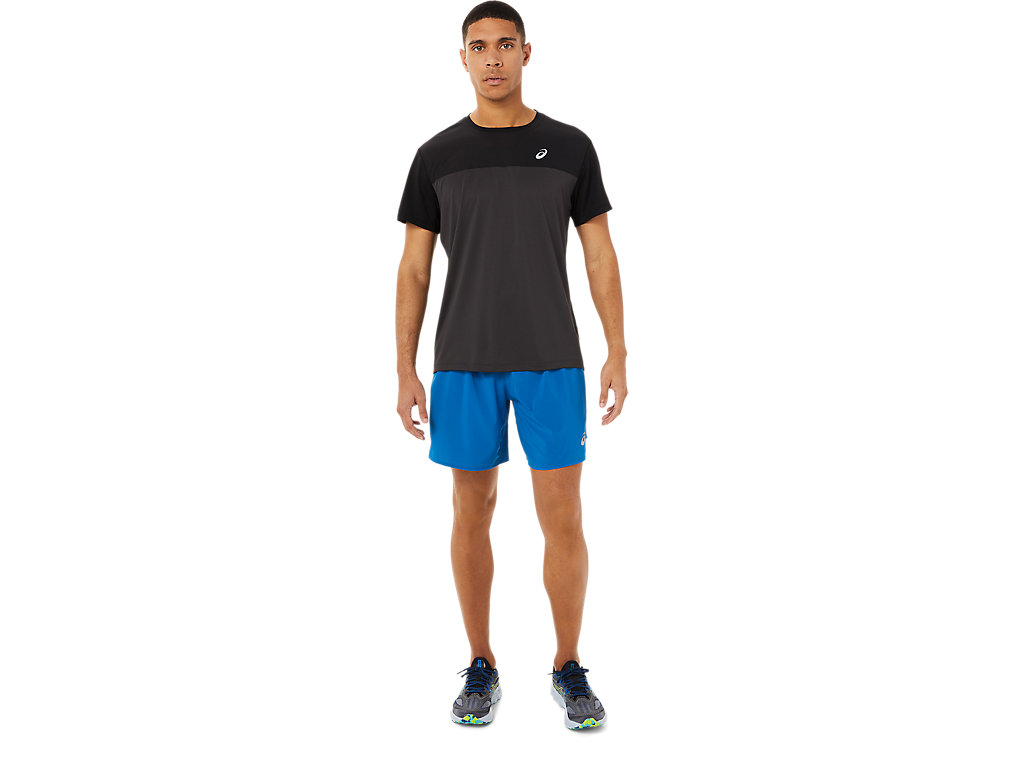 Calções Asics Estrada 7in Masculino Azuis | 0967-VEXGM