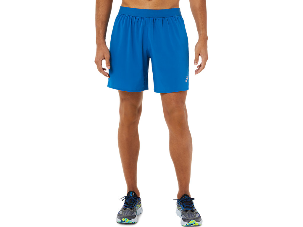 Calções Asics Estrada 7in Masculino Azuis | 0967-VEXGM