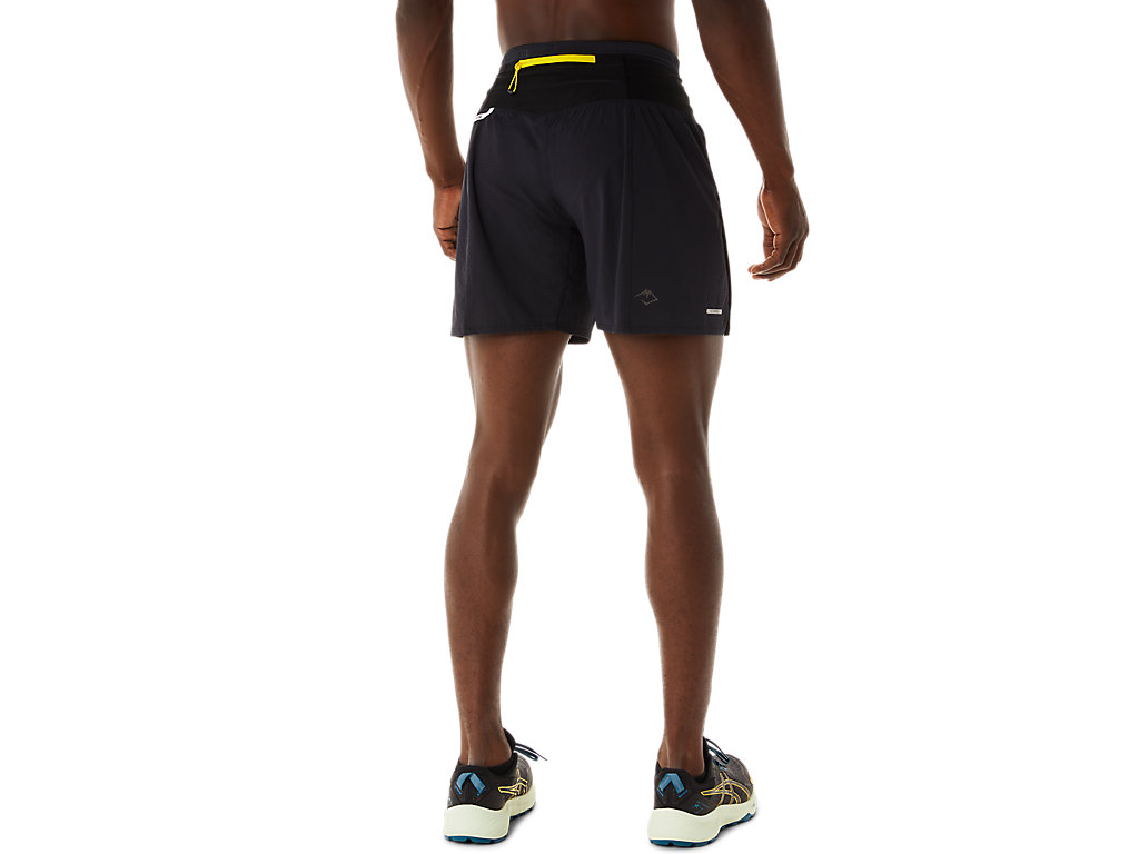 Calções Asics Fujitrail Masculino Pretas | 5683-HUTFY