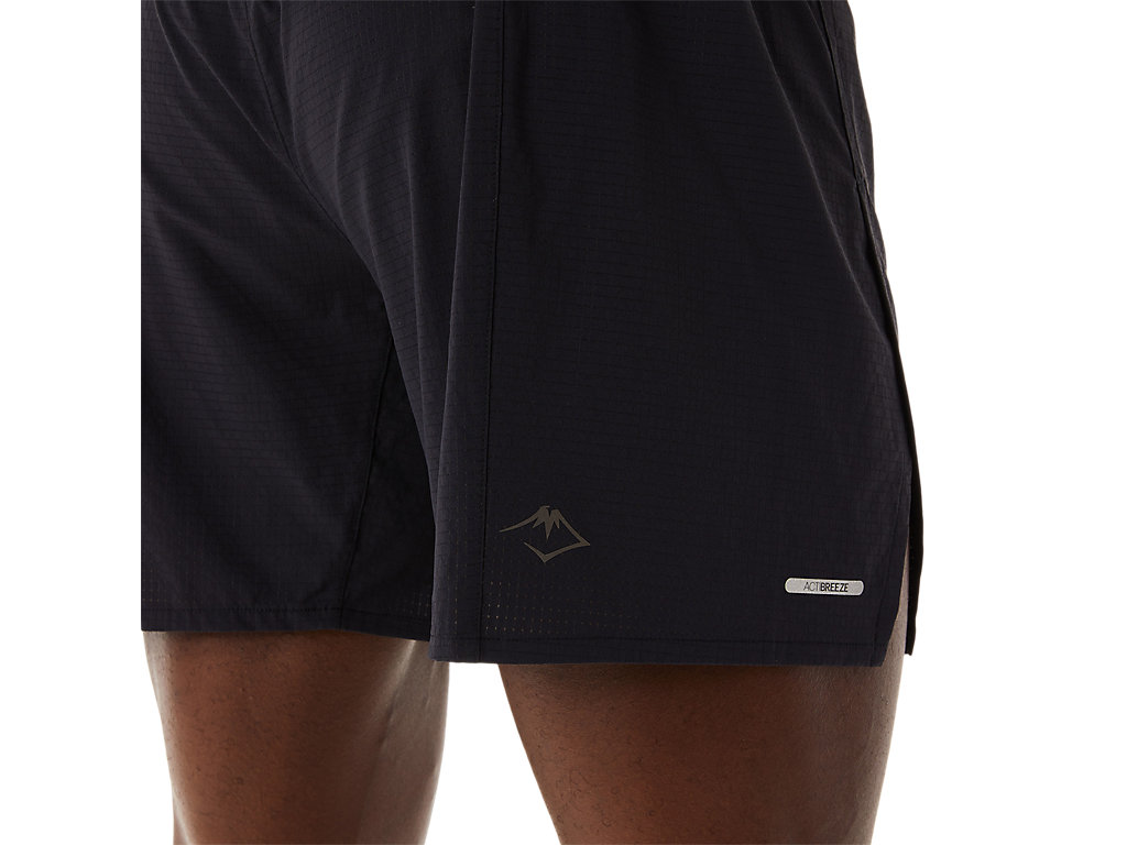 Calções Asics Fujitrail Masculino Pretas | 5683-HUTFY