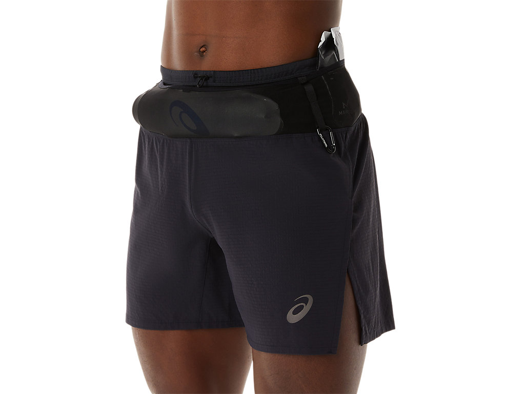 Calções Asics Fujitrail Masculino Pretas | 5683-HUTFY