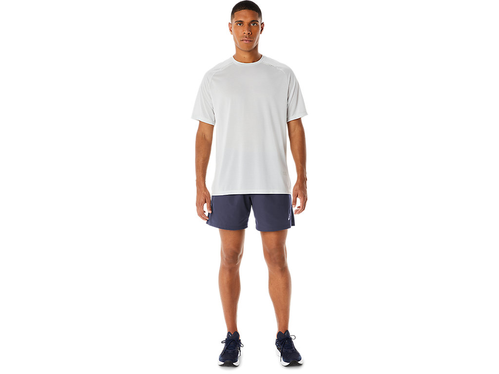 Calções Asics Híbrido 7ins Masculino Azul Anil | 8470-GEIRC