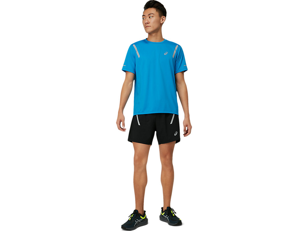 Calções Asics Lite-Show Masculino Pretas | 4725-GNRWE