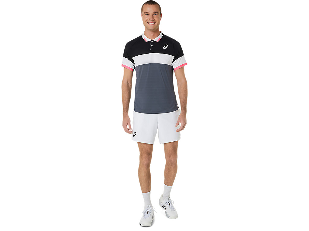 Calções Asics Match 7in Masculino Branco | 1370-XPUQK