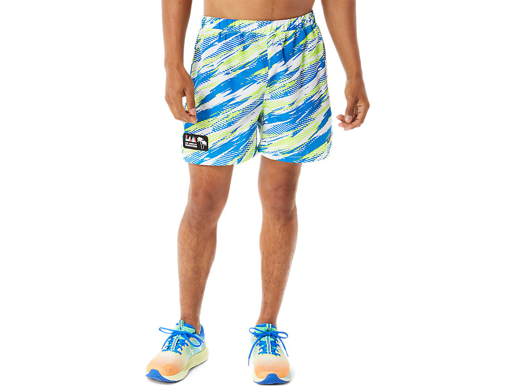 Calções Asics Ready-Set 5in Lam Masculino Verdes | 9203-ONWTK