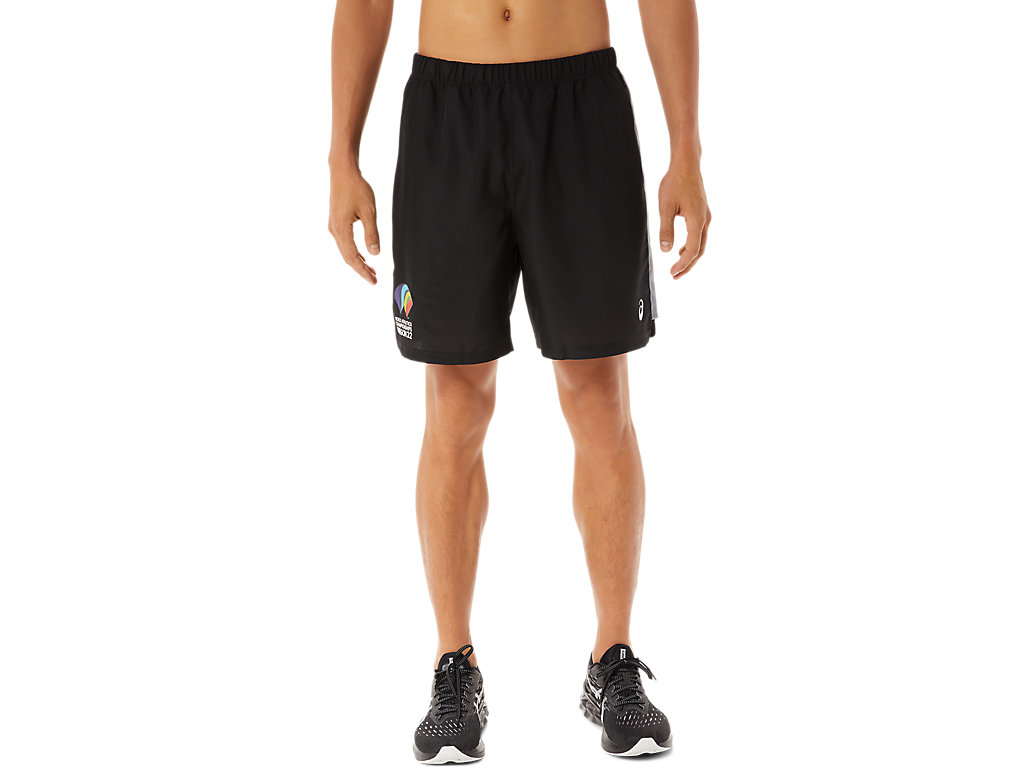 Calções Asics Ready-Set 7in Wch Masculino Pretas | 4690-GKESA