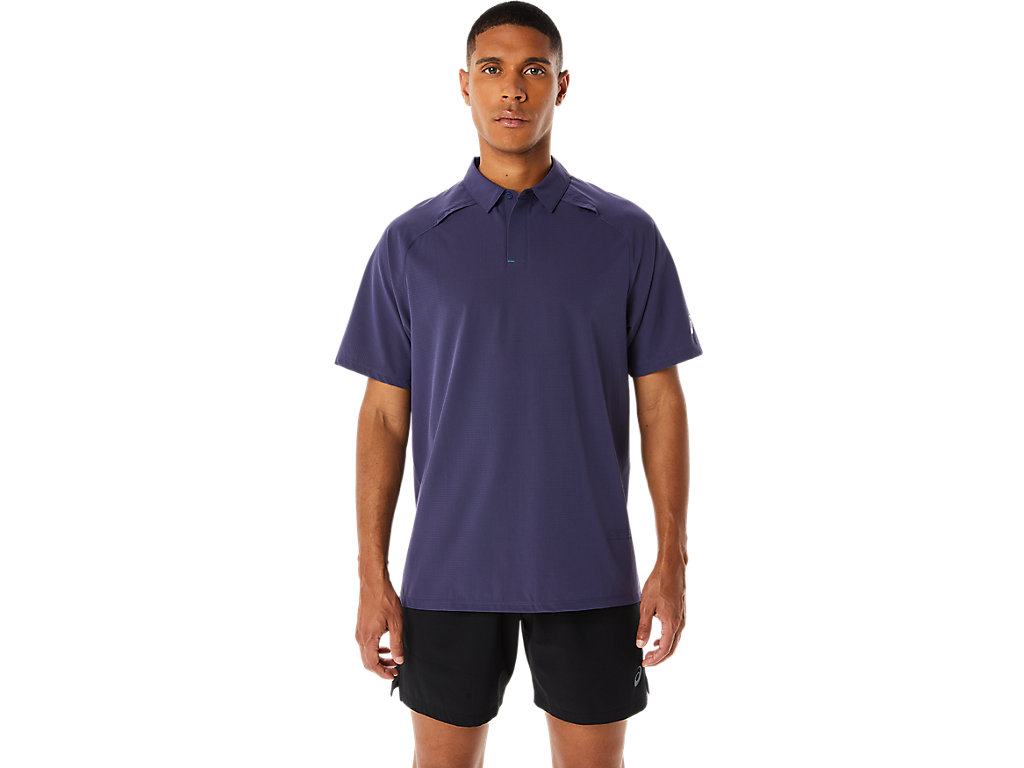 Camiseta Asics Actibreeze Jacquard Masculino Azul Anil | 2836-OCIAJ