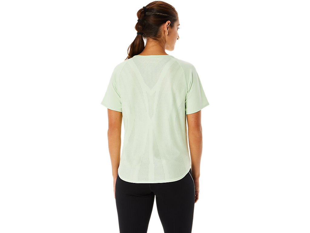 Camiseta Asics Actibreeze Sleeve Feminino Verdes | 5927-VQUAX