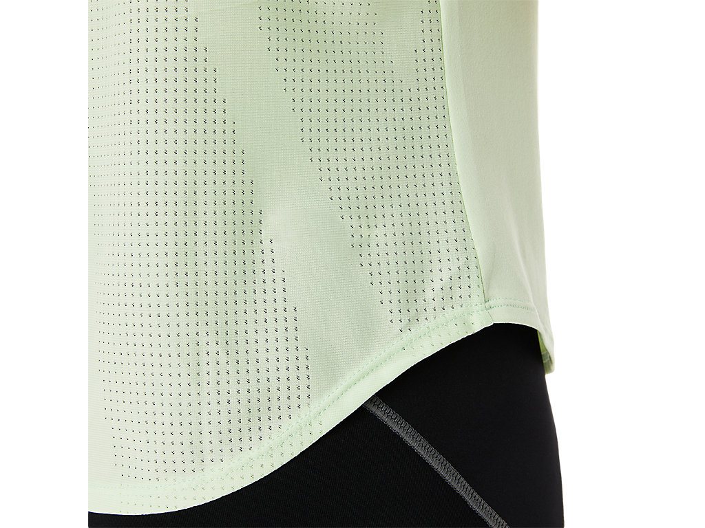 Camiseta Asics Actibreeze Sleeve Feminino Verdes | 5927-VQUAX