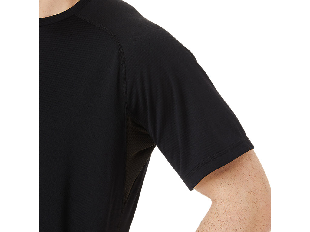 Camiseta Asics Active Sleeve Masculino Pretas | 6953-OHMJR