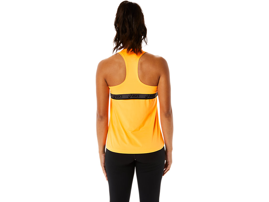 Camiseta Asics Fit Sana Tank Feminino Laranja | 4051-DUWJF