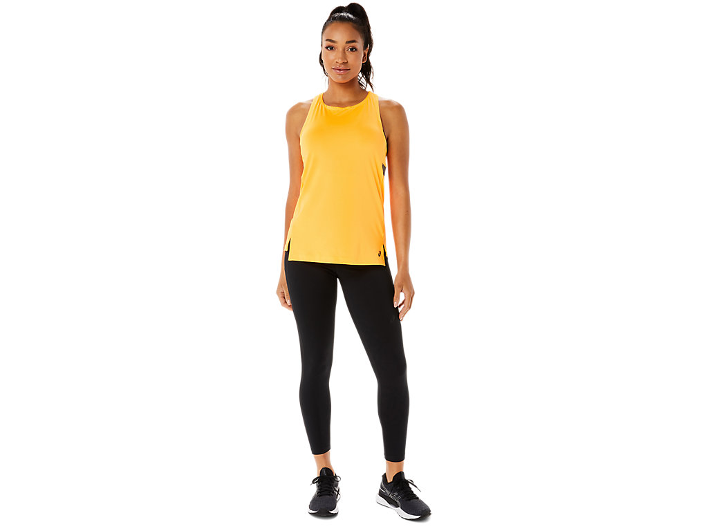 Camiseta Asics Fit Sana Tank Feminino Laranja | 4051-DUWJF