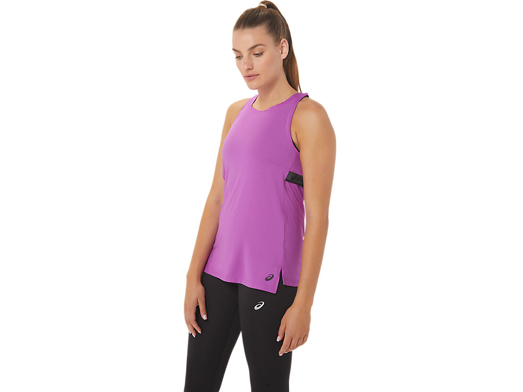 Camiseta Asics Fit Sana Tank Feminino Roxo | 6179-BNYWA