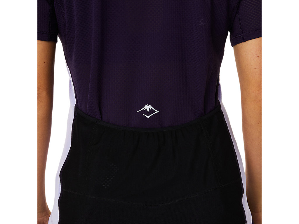 Camiseta Asics Fujitrail Feminino Roxo | 6053-ZNICA