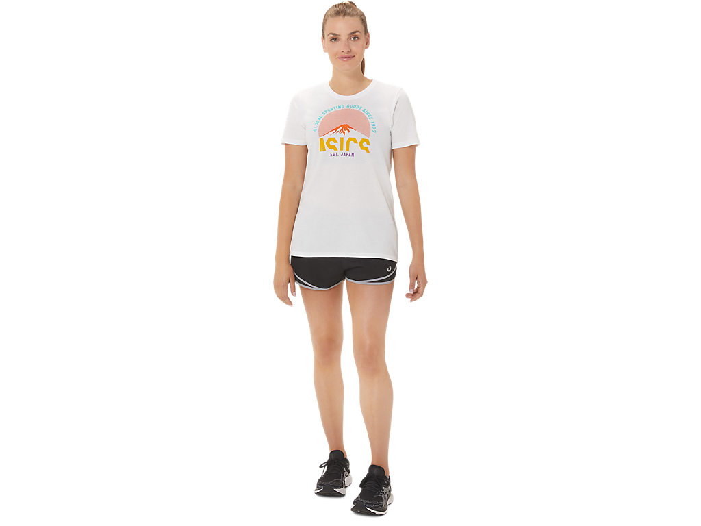 Camiseta Asics Gsg Since 1977 Adventure Crew Masculino Branco | 5640-WJEQV