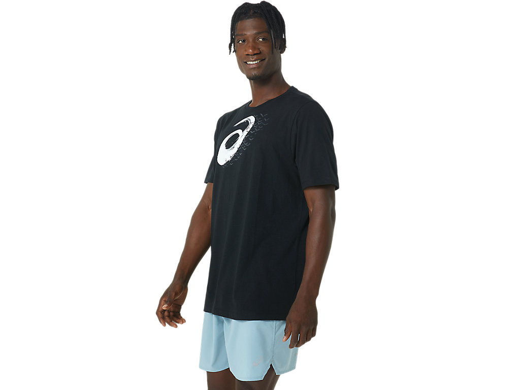 Camiseta Asics Halloween Bats Ss Tee Feminino Pretas | 8309-TRYLQ