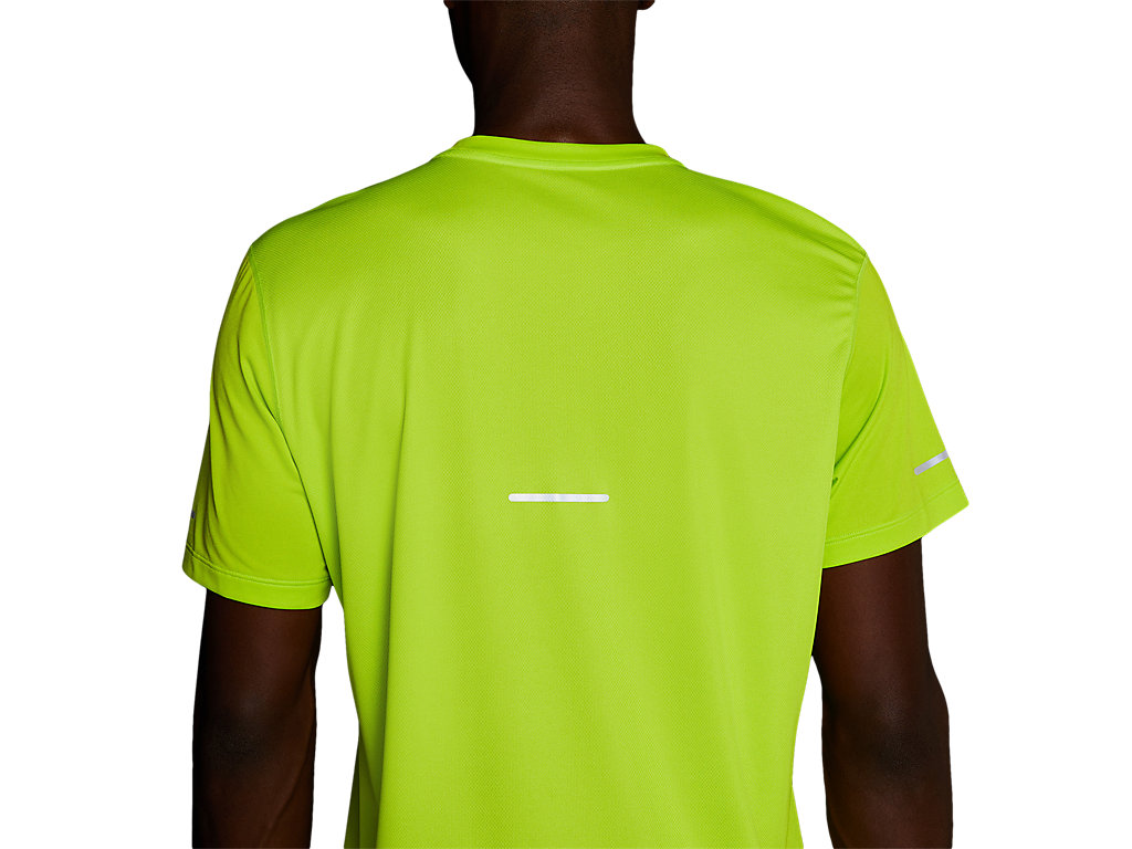 Camiseta Asics Lite-Show Sleeve Masculino Luz Verdes | 0567-ROJMC