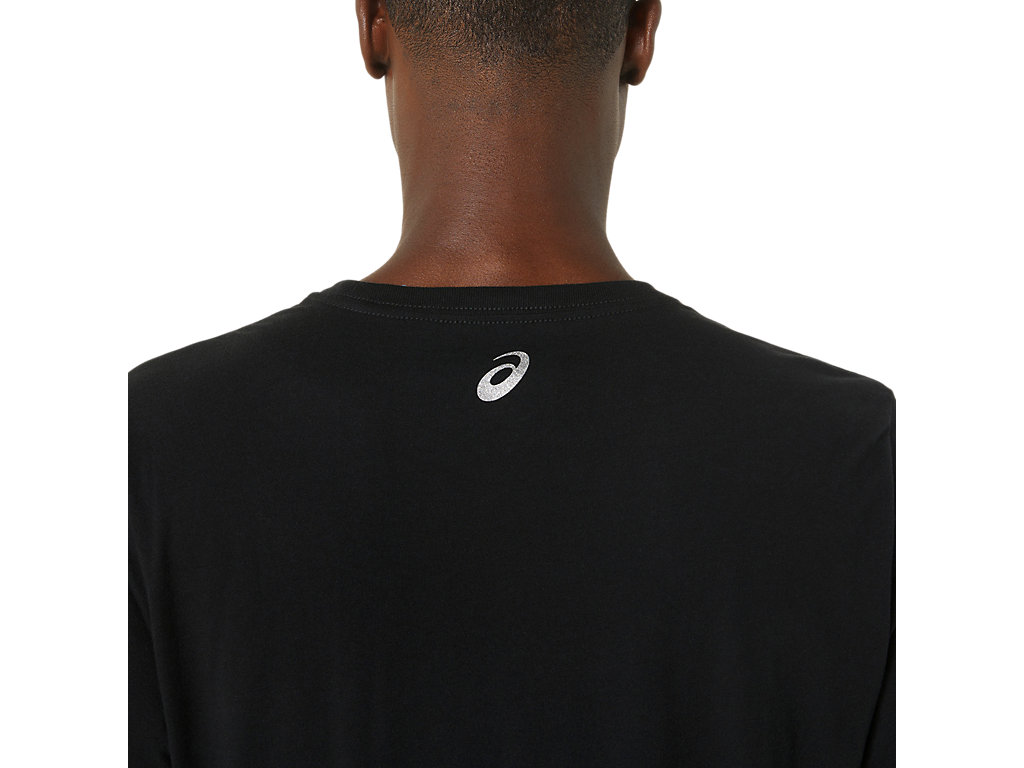 Camiseta Asics Orc Luminous Small Logo Ss Tee Masculino Pretas | 2519-AEBGZ