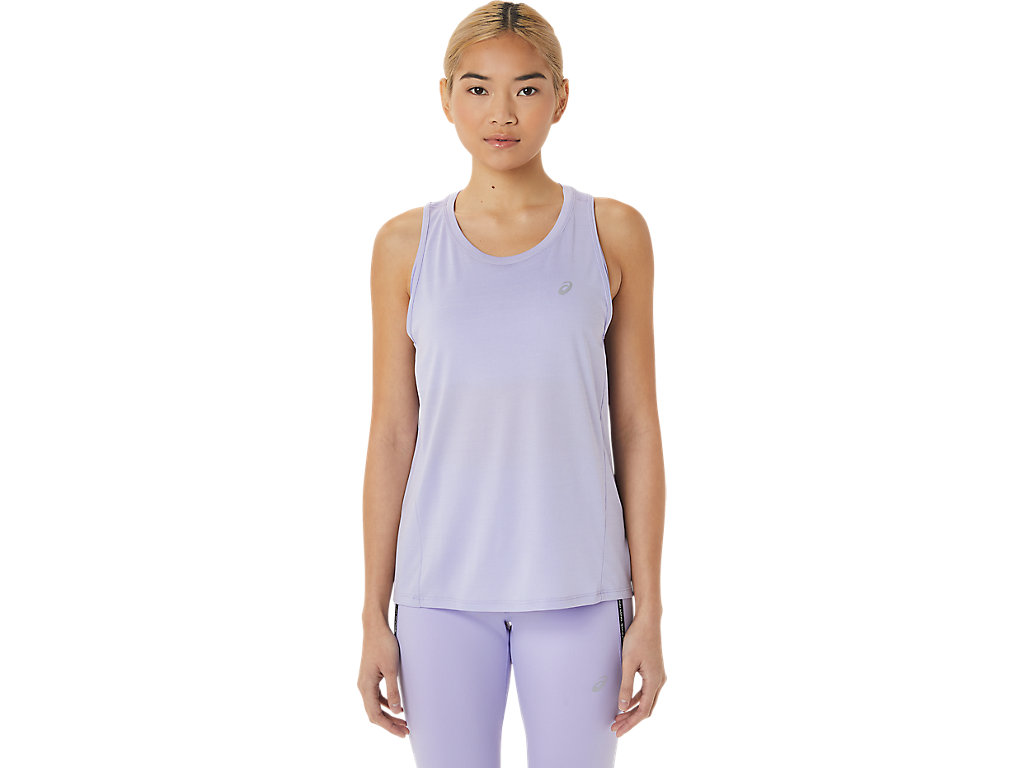 Camiseta Asics Race Tank Feminino Roxo | 1932-UFNJW