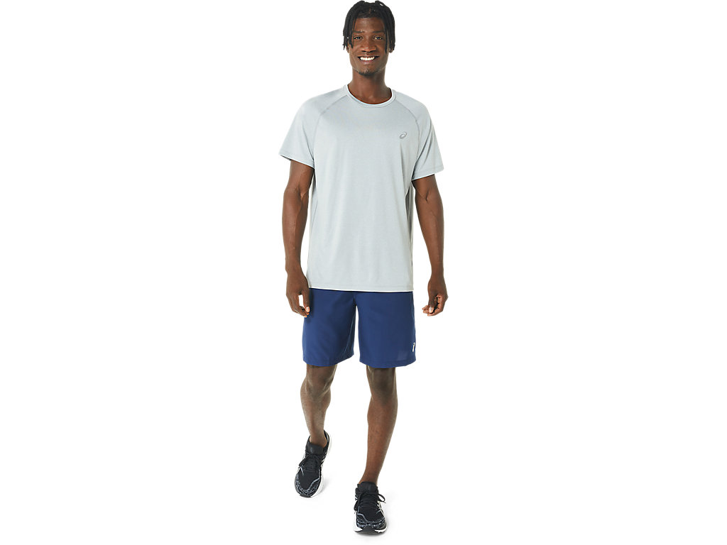 Camiseta Asics Ready-Set Lyte Sleeve Masculino Luz Cinzentas | 4680-GNPRK