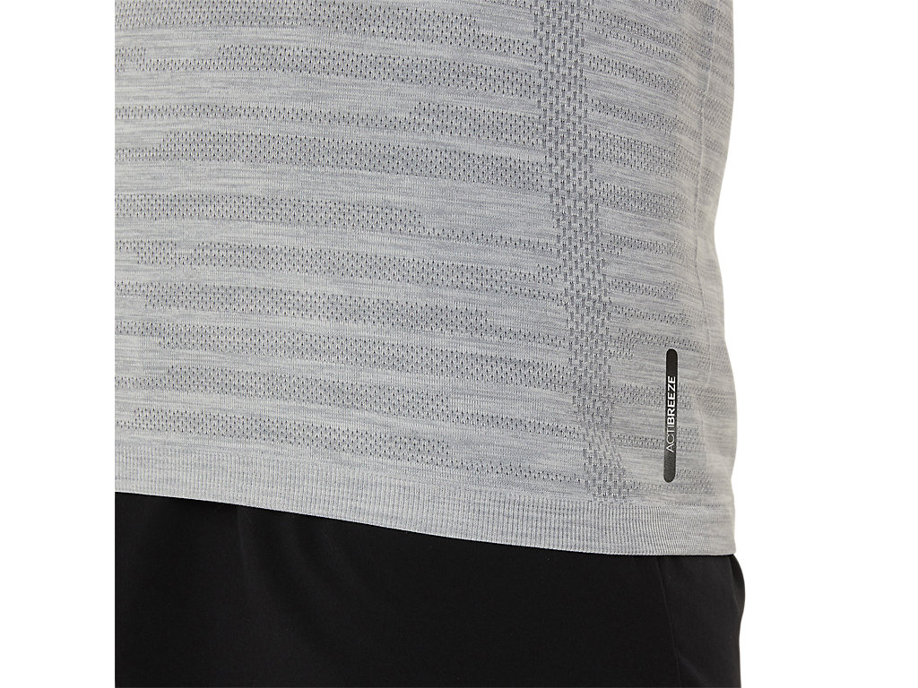 Camiseta Asics Seamless Sleeve Feminino Cinzentas Cinzentas | 1607-DCIHP