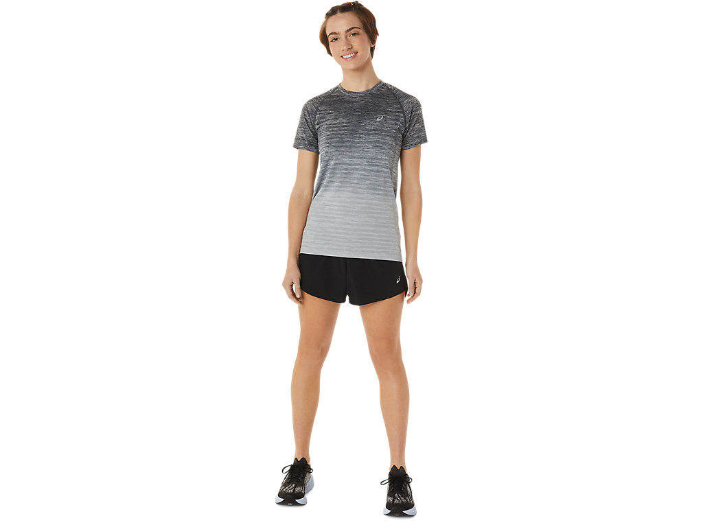 Camiseta Asics Seamless Sleeve Feminino Cinzentas Cinzentas | 1607-DCIHP