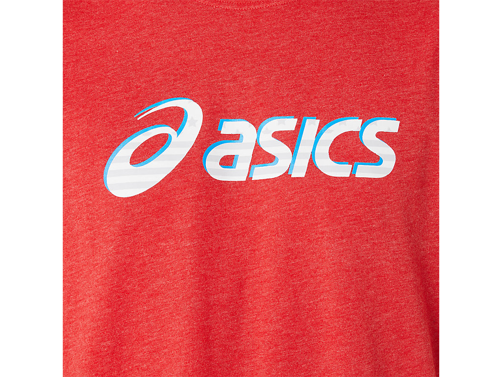 Camiseta Asics Standout Fourth Ss Tee Masculino Vermelhas | 0583-RBGDJ