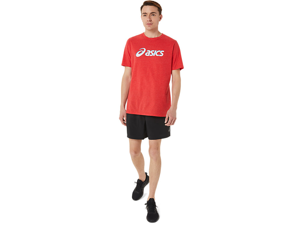 Camiseta Asics Standout Fourth Ss Tee Masculino Vermelhas | 0583-RBGDJ