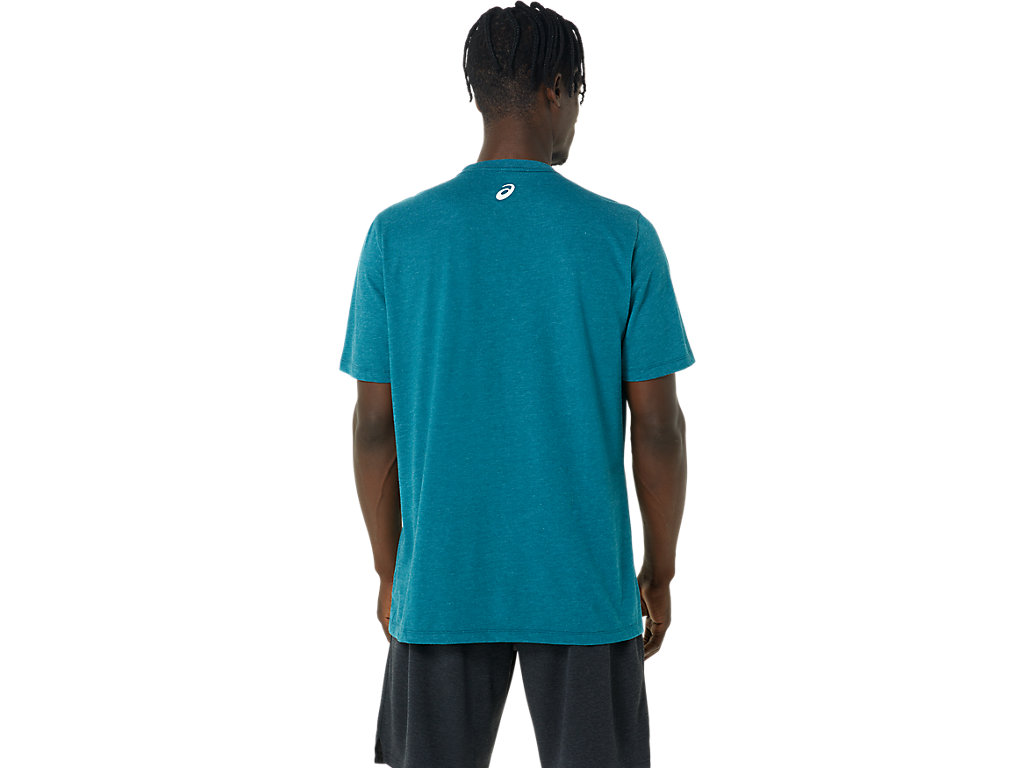 Camiseta Asics Stripe Sleeve Tee Feminino Verdes Escuro | 2670-OVZED