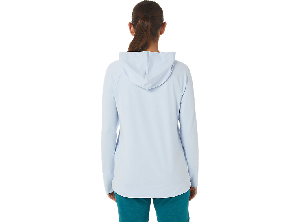 Camiseta Asics Tech Po Feminino Azuis | 7639-AUXHN