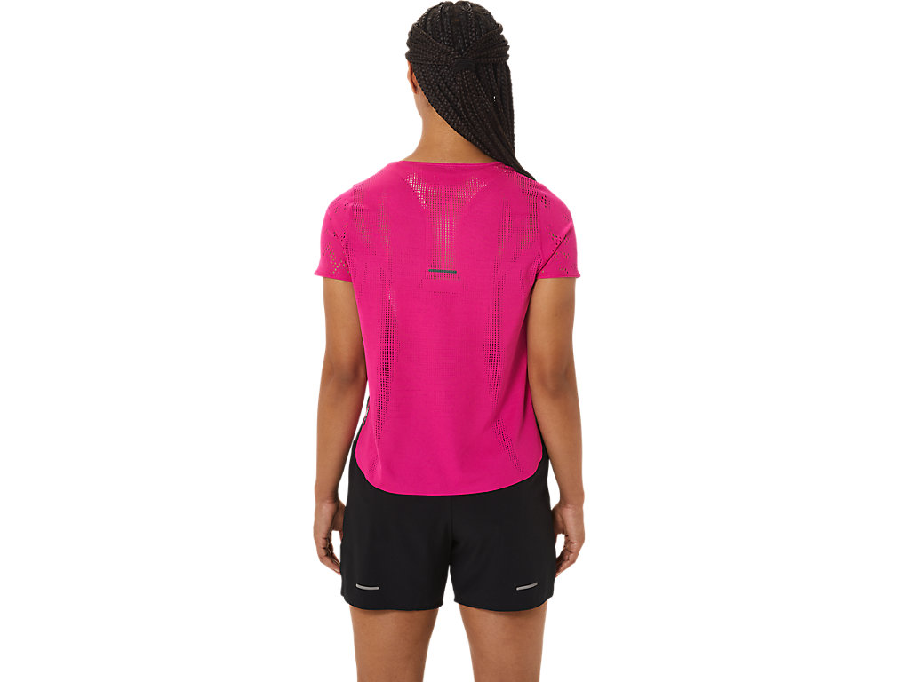 Camiseta Asics Ventilate Actibreeze Sleeve Feminino Rosa | 0219-WSVTQ