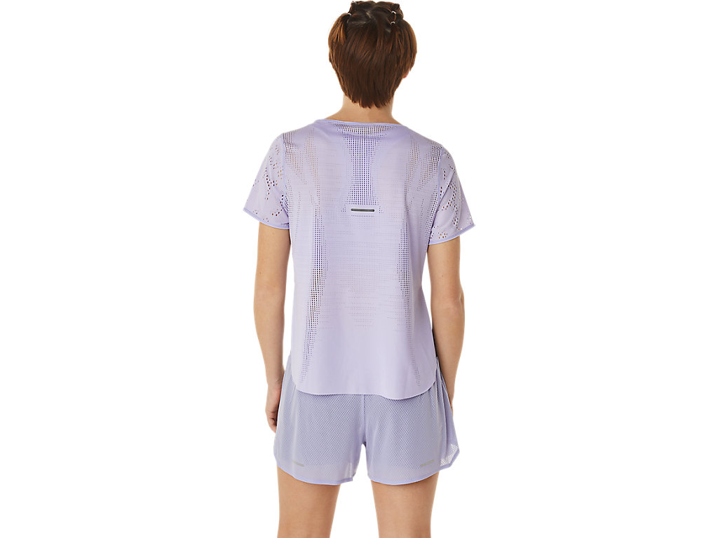 Camiseta Asics Ventilate Actibreeze Sleeve Feminino Roxo | 3162-TKSFA