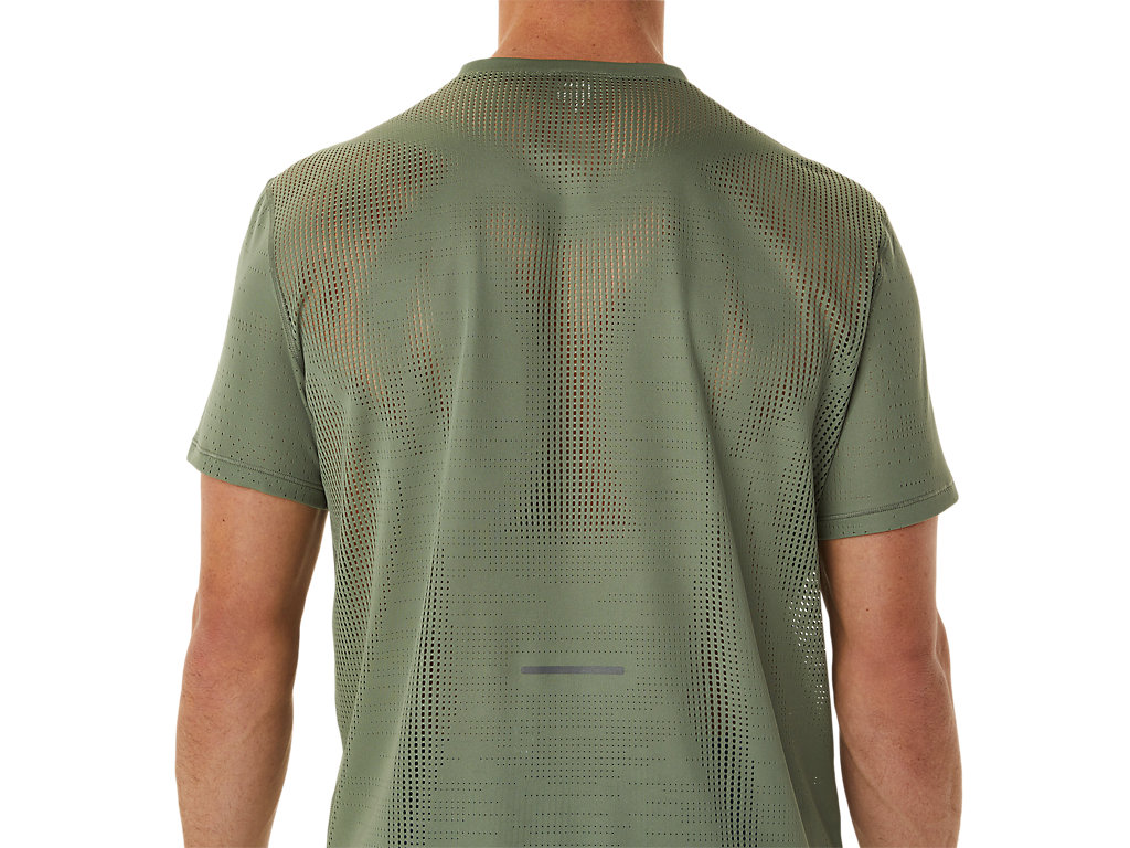 Camiseta Asics Ventilate Actibreeze Sleeve Masculino Verdes | 5892-FLDCT