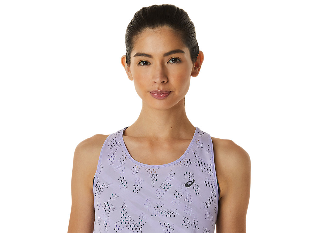 Camiseta Asics Ventilate Actibreeze Tank Feminino Roxo | 4580-FJVXK