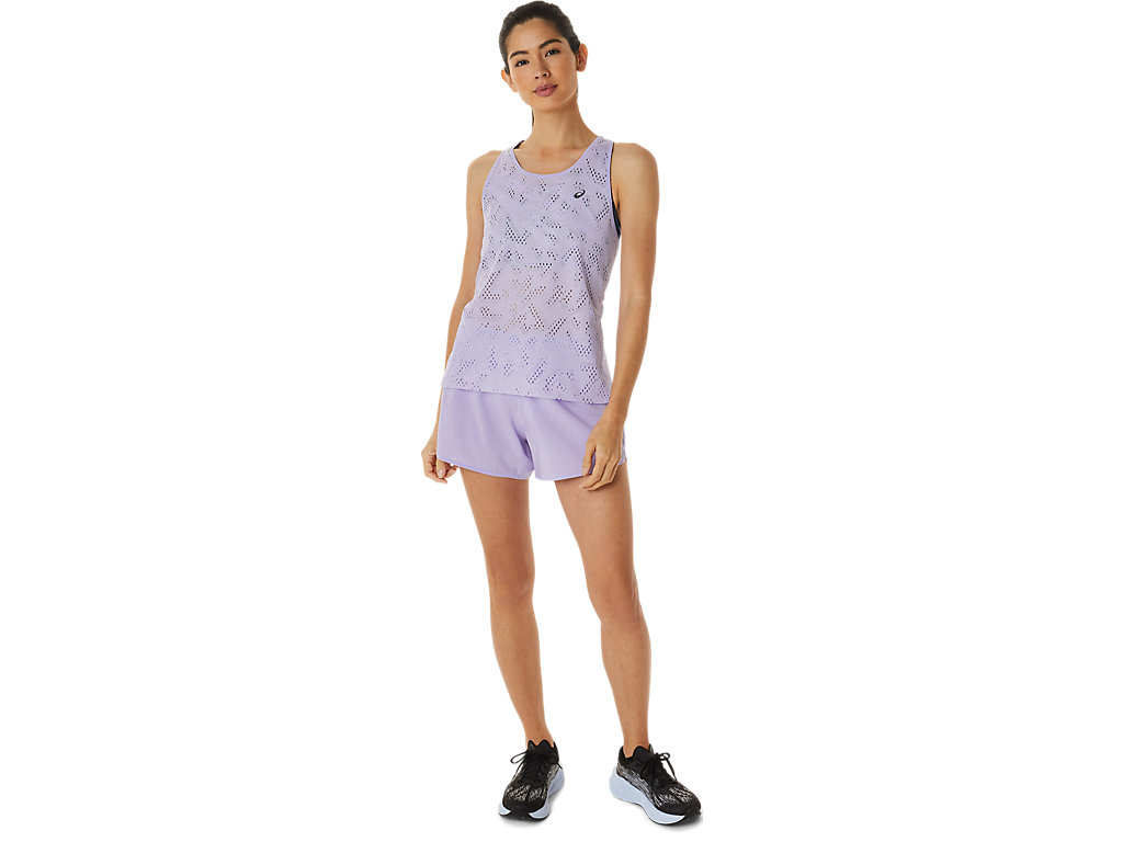 Camiseta Asics Ventilate Actibreeze Tank Feminino Roxo | 4580-FJVXK