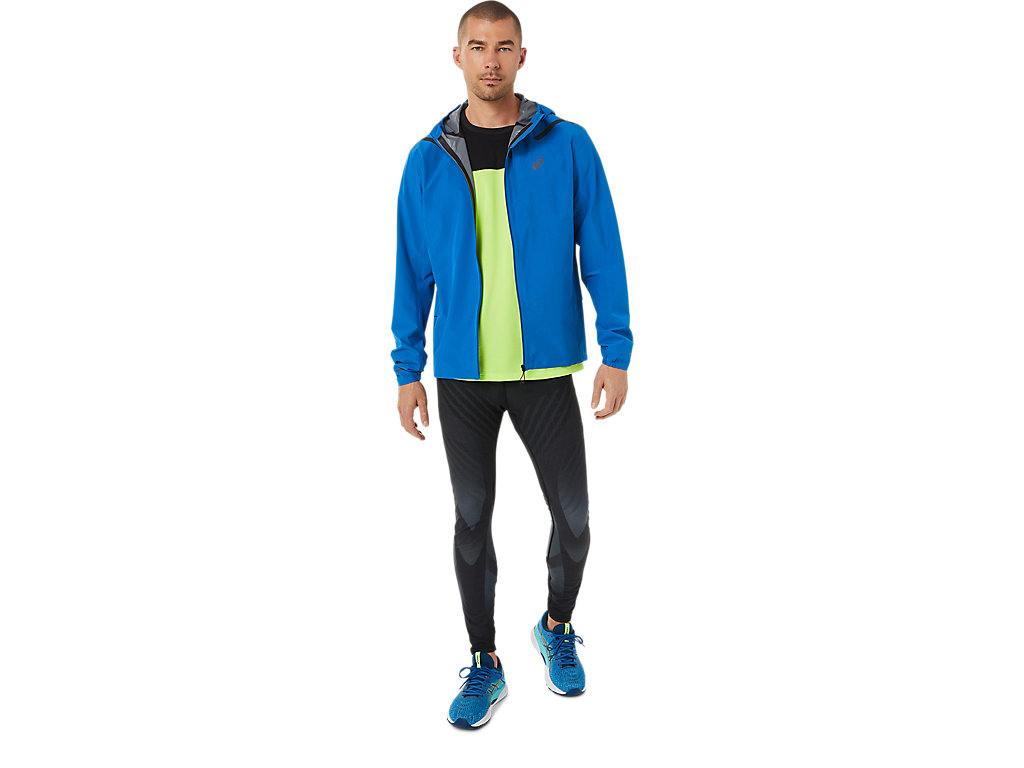 Casaco Asics Accelerate Impermeáveis 2.0 Masculino Azuis | 7204-TAERG