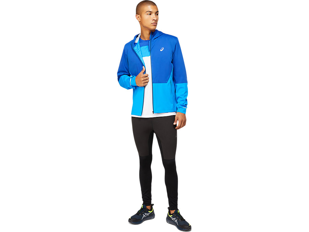 Casaco Asics Inverno Accelerate Masculino Azuis Azuis | 7986-DJHIE