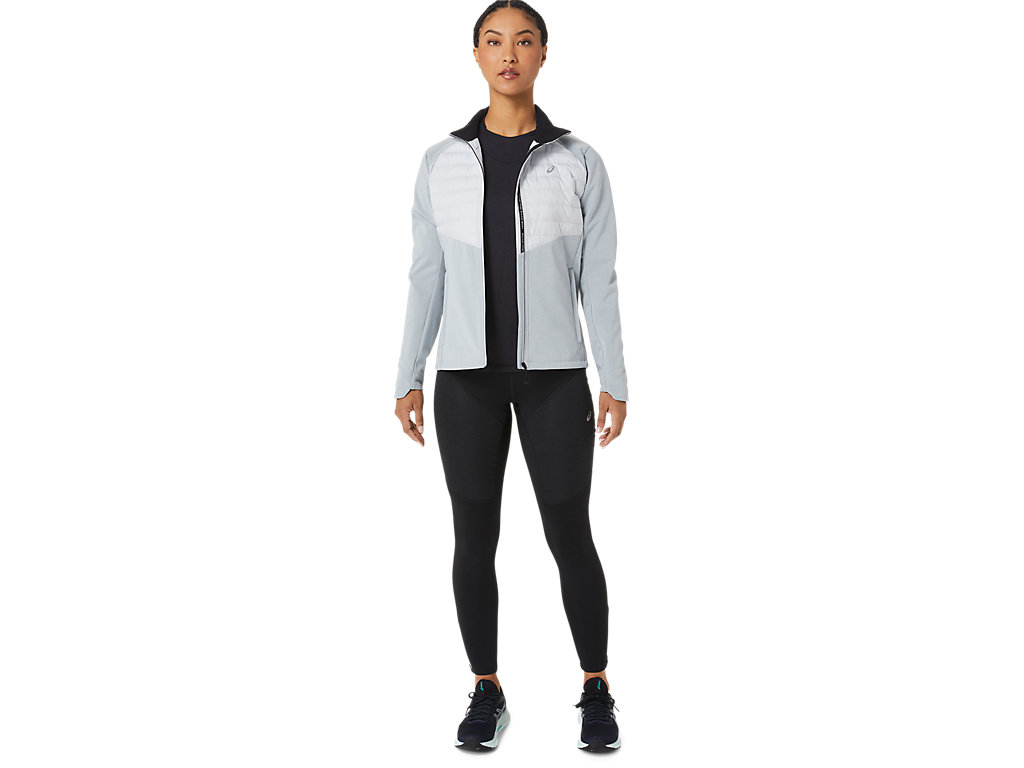 Casaco Asics Inverno Run Feminino Cinzentas Cinzentas | 0856-RMFWI