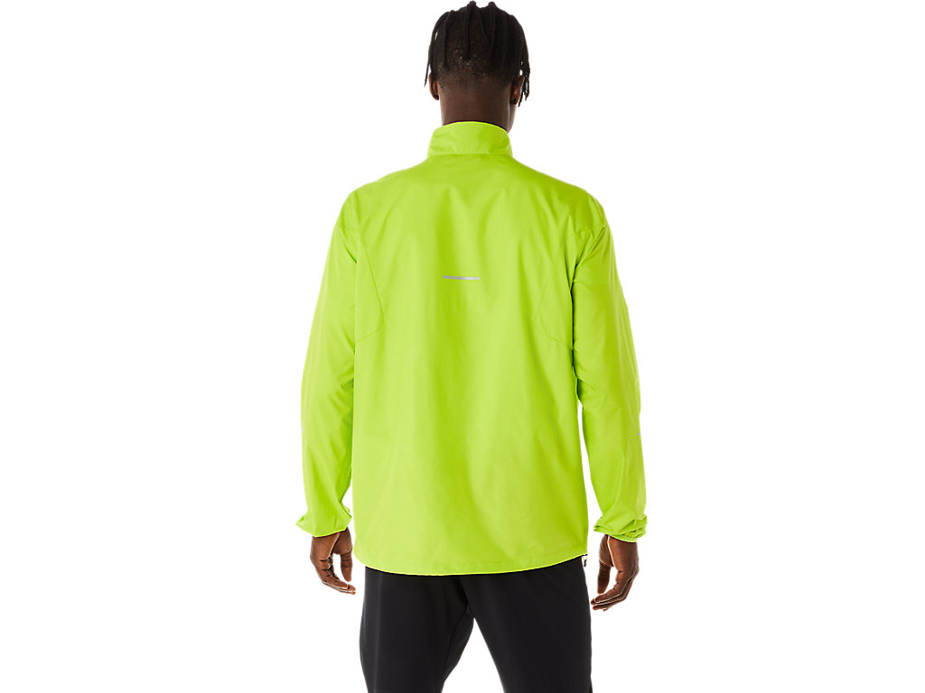 Casaco Asics Lite-Show Masculino Luz Verdes Pretas | 8609-TIZAF