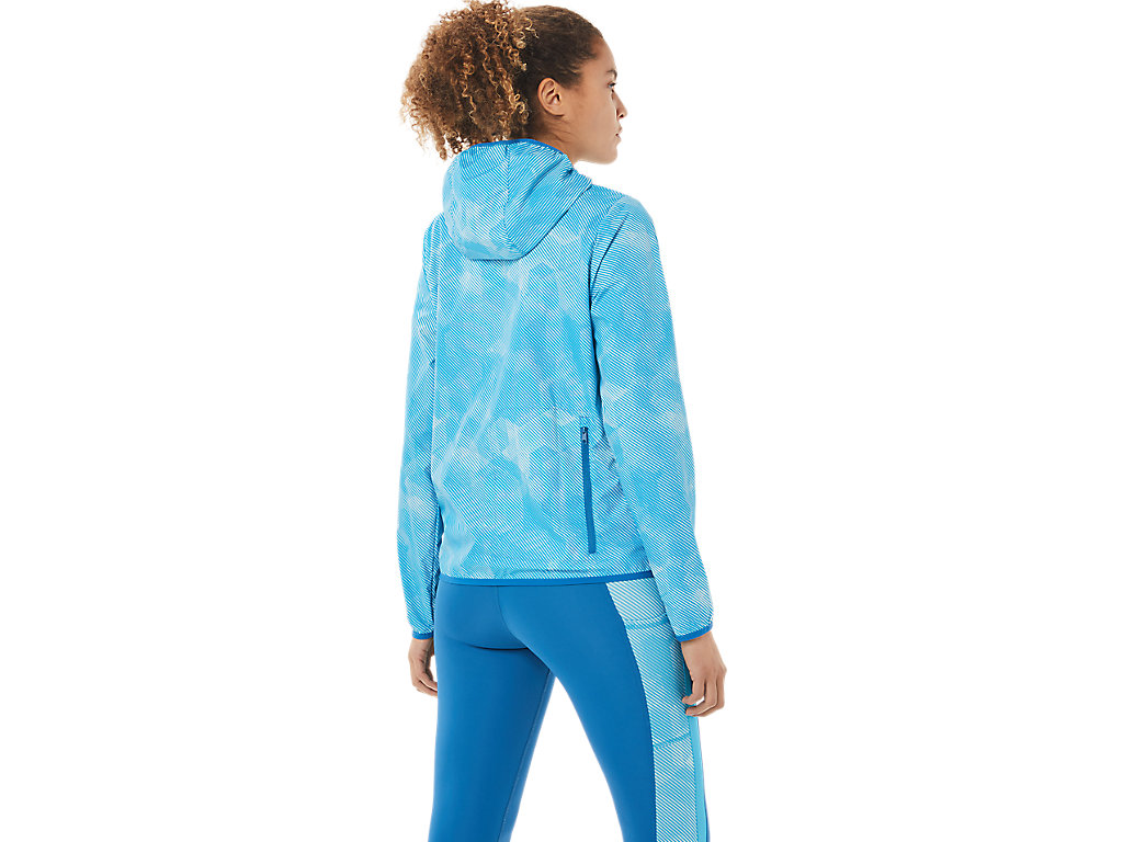 Casaco Asics Packable Feminino Luz Turquesa Azuis | 0621-LAUTF