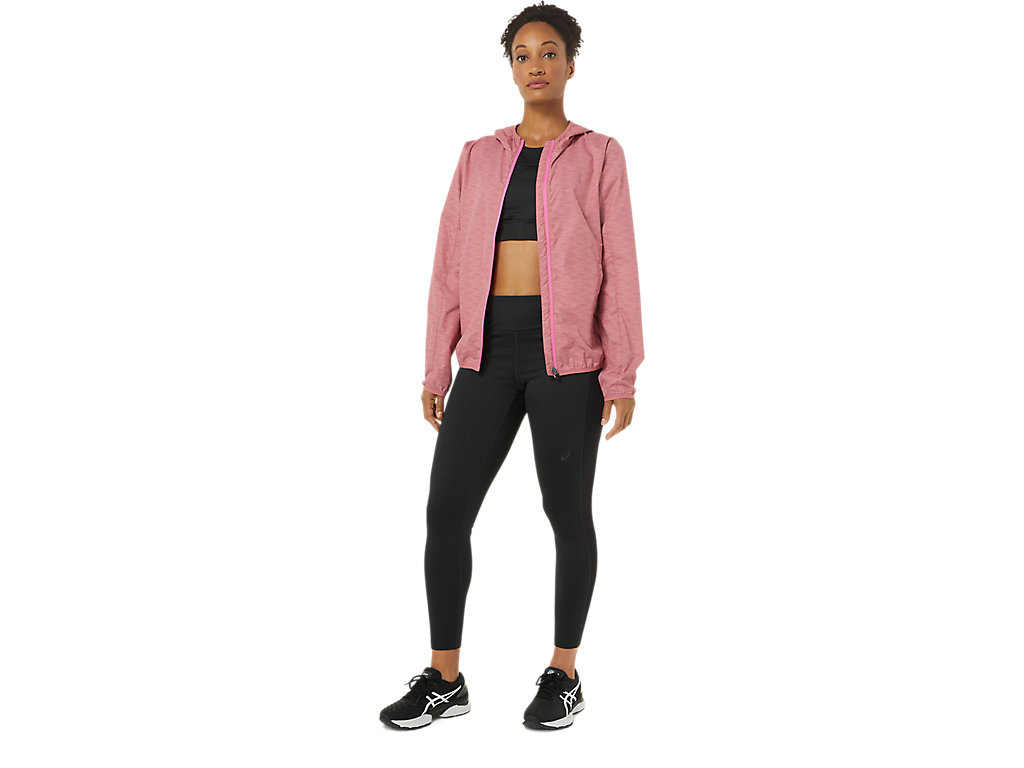 Casaco Asics Packable Feminino Rosa | 5670-TDJIQ